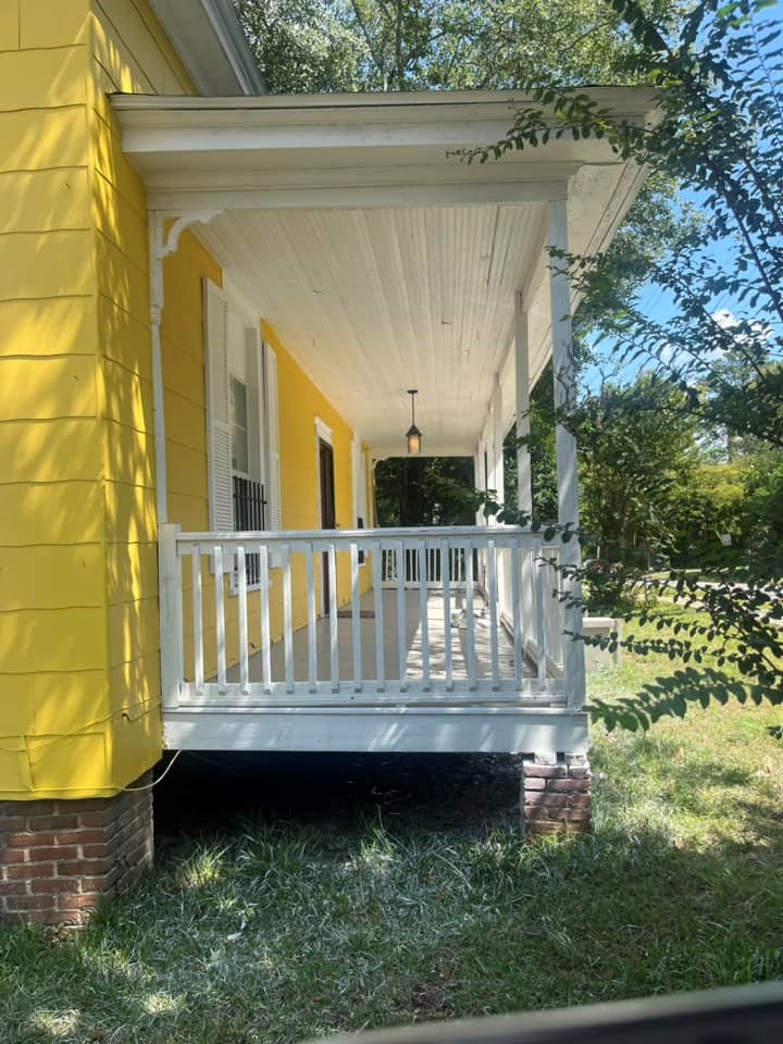 Large Covered Front Porch